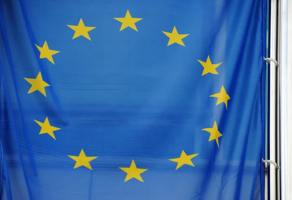 Vlajka Evropa — Stock fotografie