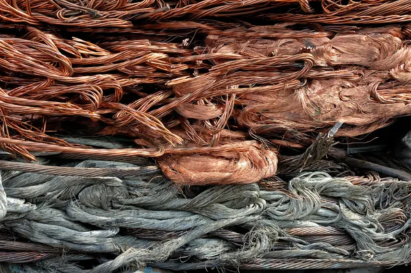 Recykling drutu — Zdjęcie stockowe