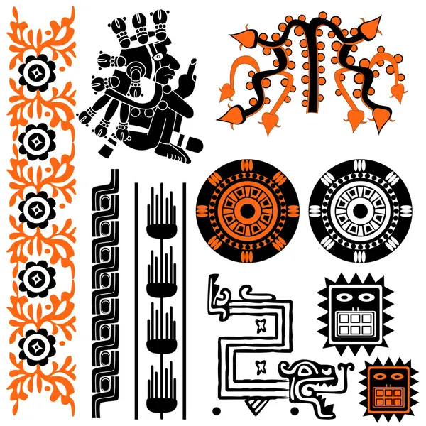 2 184 Ancient Aztec God Vector Images Ancient Aztec God Illustrations Depositphotos