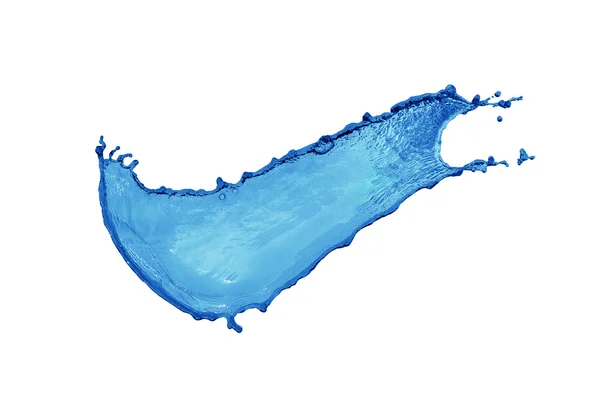 Блакитна вода сплеск — стокове фото