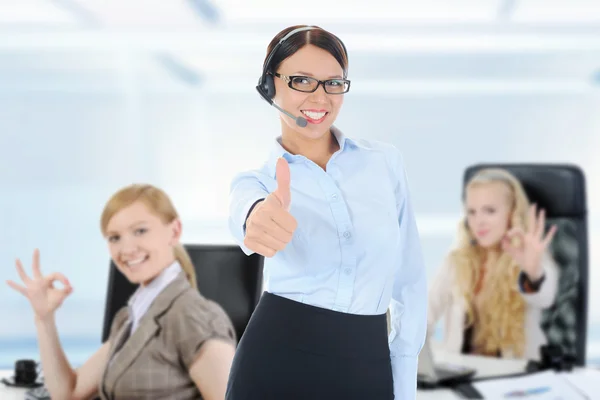 Business team in an office — Stock Photo, Image