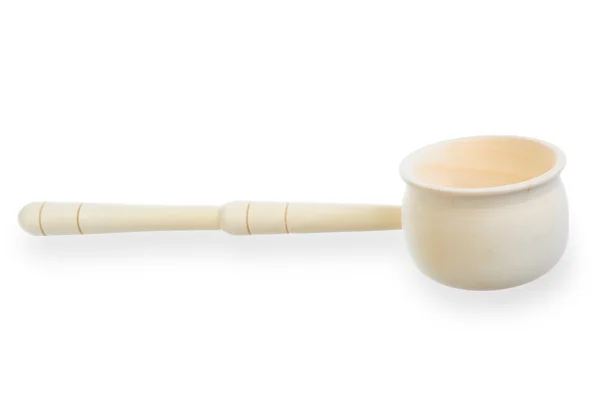 Image wooden ladle for the sauna — Stock Photo, Image