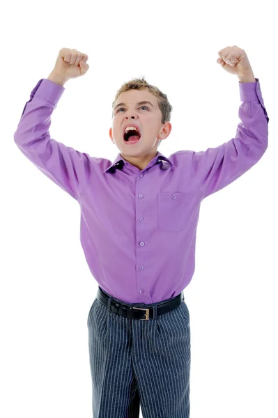Angry little boy Royalty Free Stock Photos