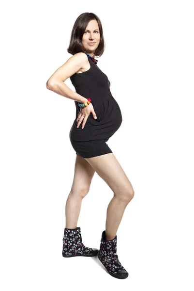 Potret seorang wanita hamil — Stok Foto