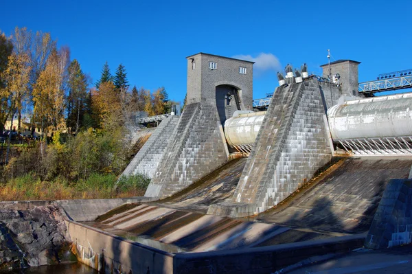 Tipo de central hidroeléctrica en la ciudad de Imatra —  Fotos de Stock