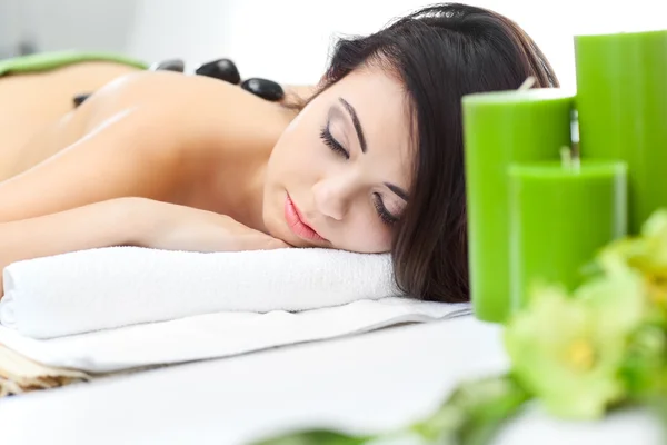 Beauty woman in spa — Stock Photo, Image