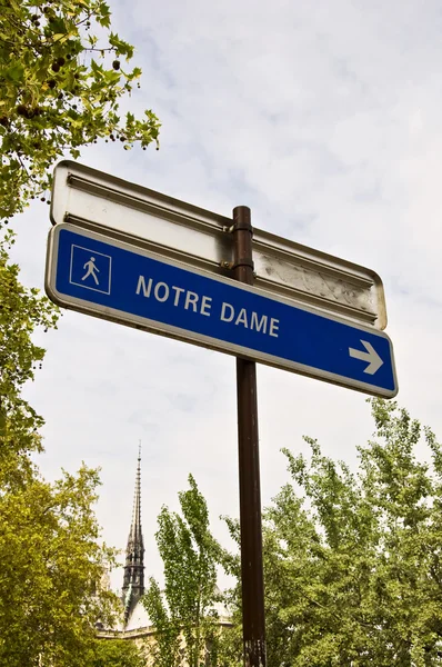 Notre Dame De Paris — Stock Photo, Image