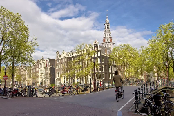 Класичний вигляд Амстердам Стокова Картинка