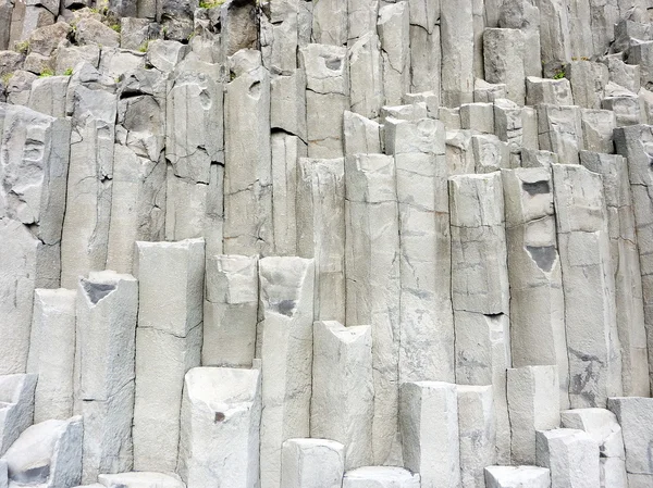 冰岛玄武岩地层岩石 — 图库照片