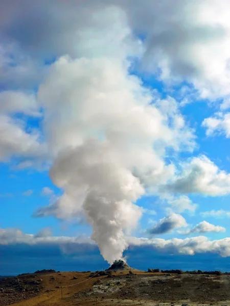 Große Solfatara in Island — Stockfoto