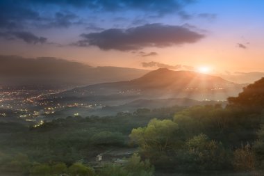 guanyin dağ sunrise, yeni taipei, Tayvan