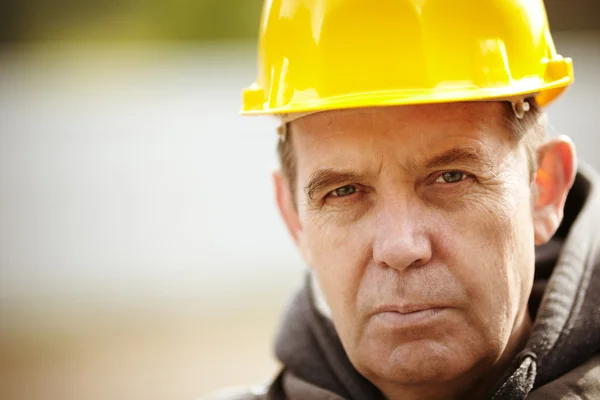 Construction Worker Portrait — Stock Photo, Image