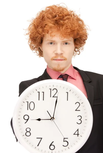Hombre con reloj — Foto de Stock