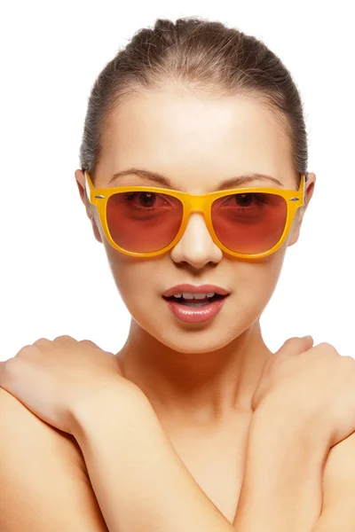 Teenage girl in shades — Stock Photo, Image