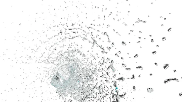 물 소용돌이 — 스톡 사진