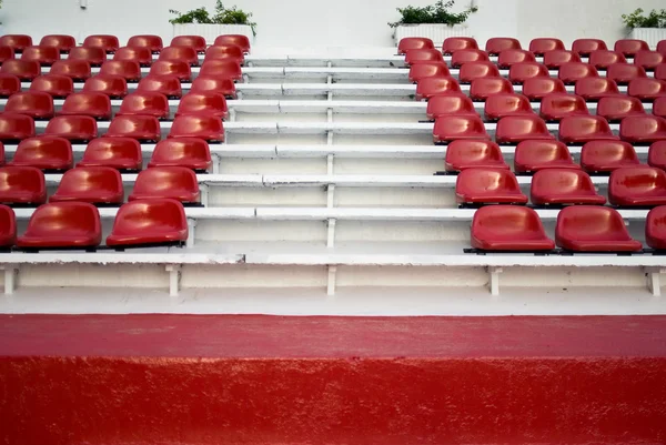 Červený tribuny — Stock fotografie