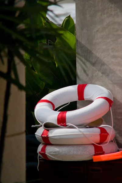 Lifebuoy, aro de resgate — Fotografia de Stock