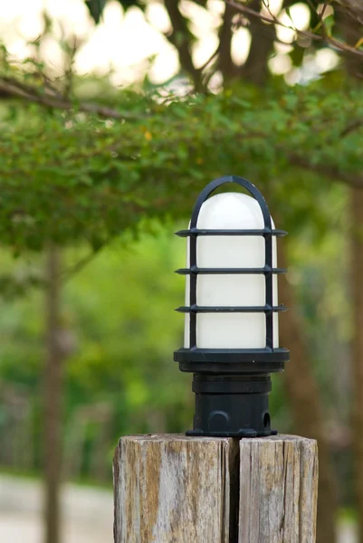 Utomhus lampa — Stockfoto