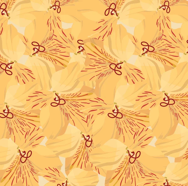 Modèle floral rétro vectoriel — Image vectorielle