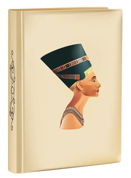 Historia de Nefertiti — Vector de stock