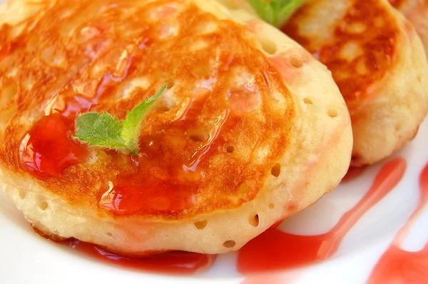 Pancake alla menta — Foto Stock