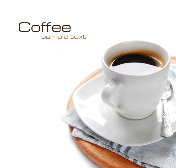 Coffee (easy to remove the text) — Stock Photo, Image