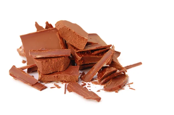 깨진된 초콜릿 — 스톡 사진