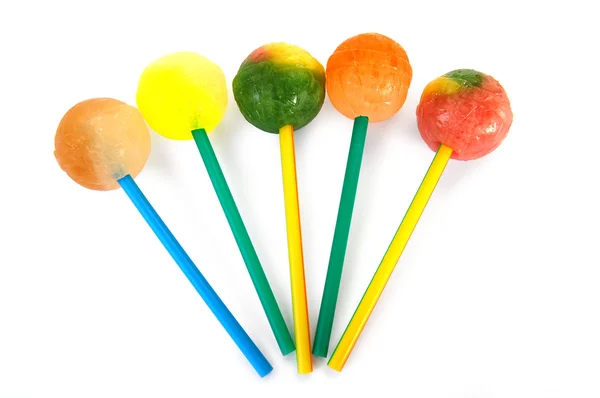 Colorful sweet lollipops — Stock Photo, Image