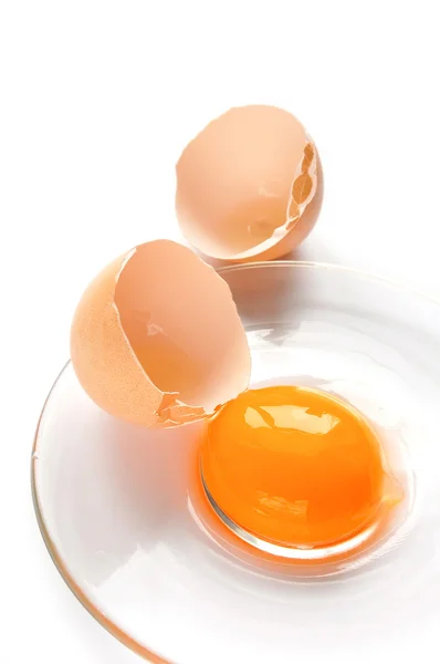 stock image Broken egg