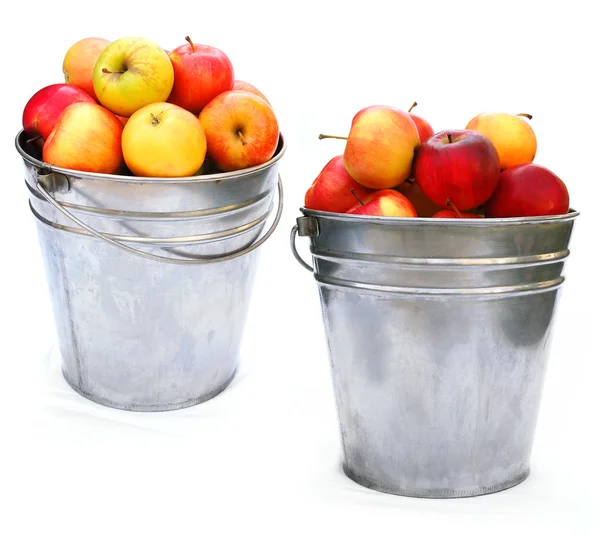 Apples in baske — Stock Photo, Image