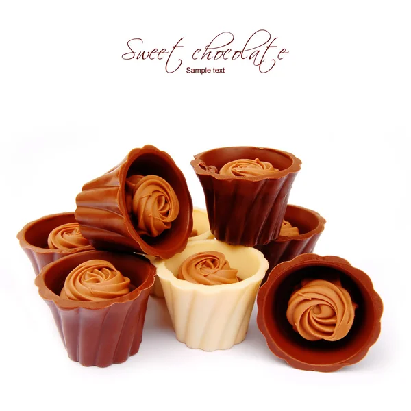 Csokoládé praliné — Stock Fotó