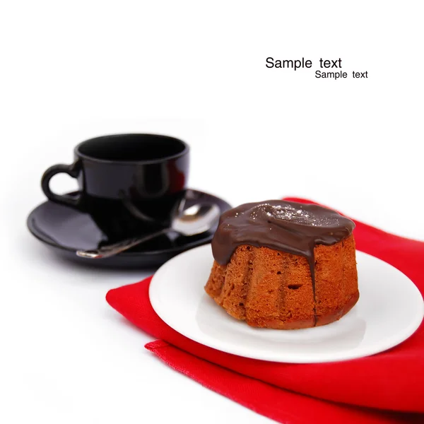 Café e bolos — Fotografia de Stock