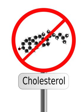 No more cholesterol clipart