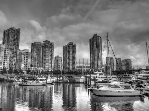 Hamnen i vancouver city — Stockfoto