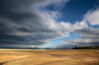 Sahil peyzaj abel tasman Ulusal Parkı