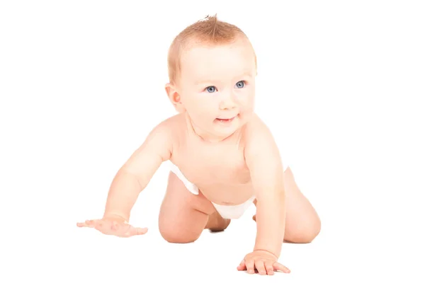 Bild på en krypande bebis — Stockfoto