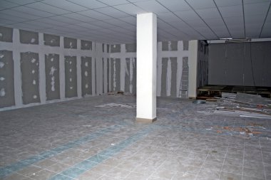 Basement Under Construction clipart