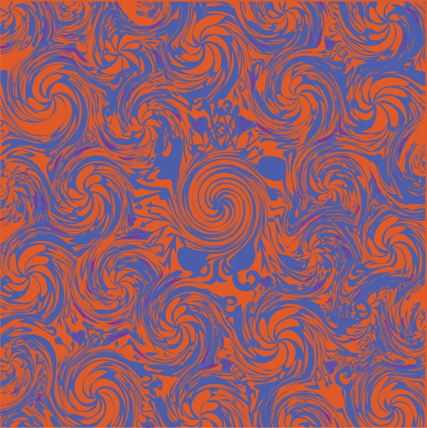 Abstrakt orange-blå bakgrund — Stock vektor