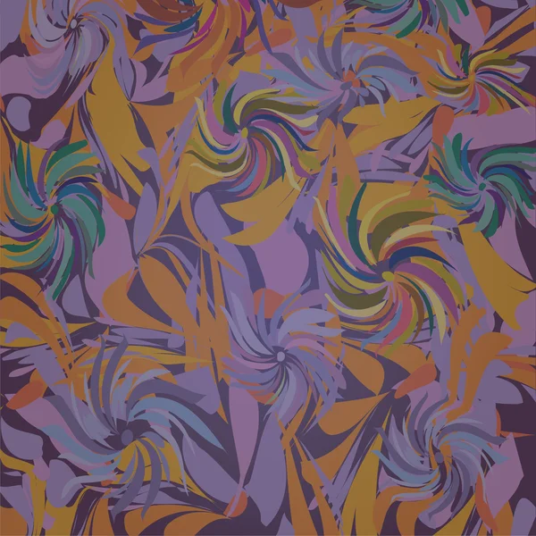 Fond abstrait avec éléments varicolores — Image vectorielle