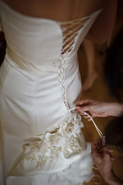 Bride's dress — Stock Photo, Image