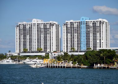 SoBe Condo Marina ans Hotel Complex clipart