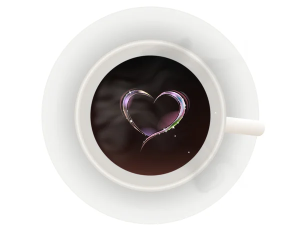 Koffie met liefde — Stockfoto