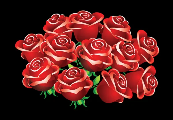 Red roses — Stock Photo, Image