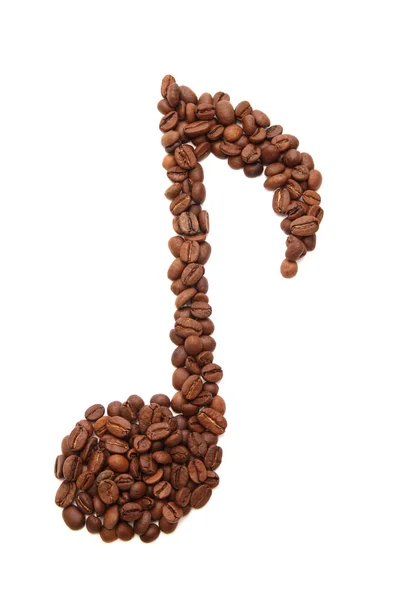 Poznámka: káva — Stock fotografie