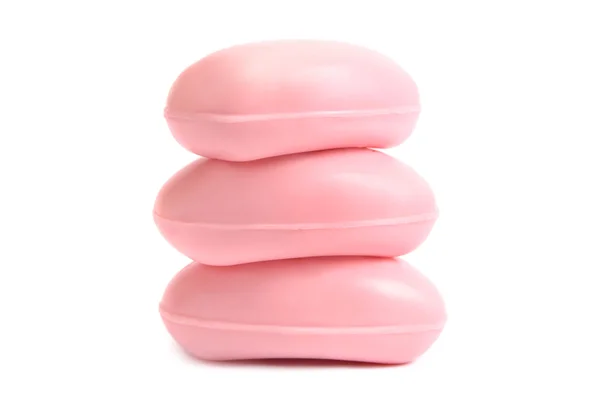 Růžové mýdlo — Stock fotografie