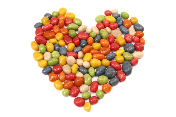 Coração de doces — Fotografia de Stock