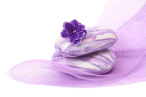 Purple soap — Stock Photo, Image