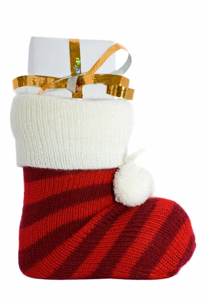 Christmas stockings isolated on white background — Stock Photo, Image