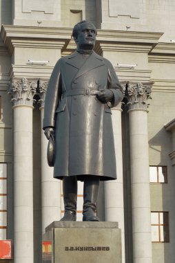 Monument Kuibyshev Samara clipart