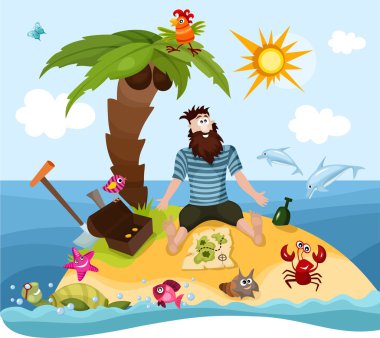 Island clipart